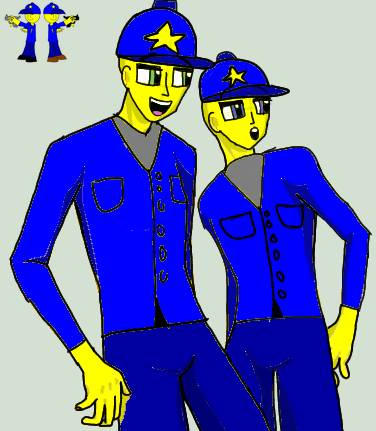 2 Police Officers by LaraProGamerZivkovic on DeviantArt