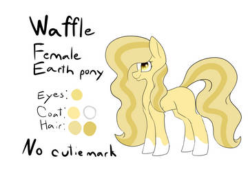 New MLP main oc - Waffle