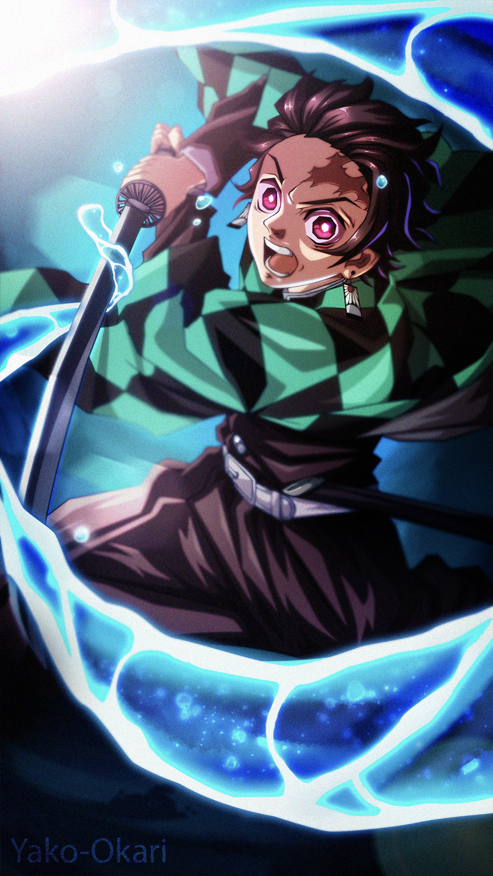 kamado tanjiro kimetsu no yaiba by tritri68 on DeviantArt