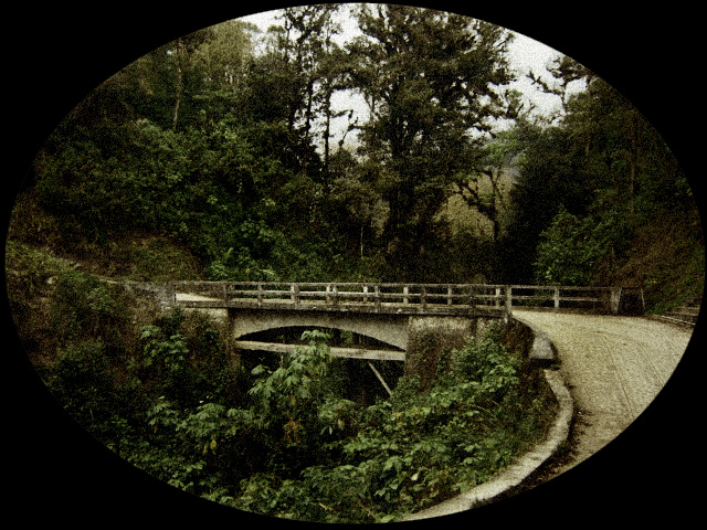 Across the bridge