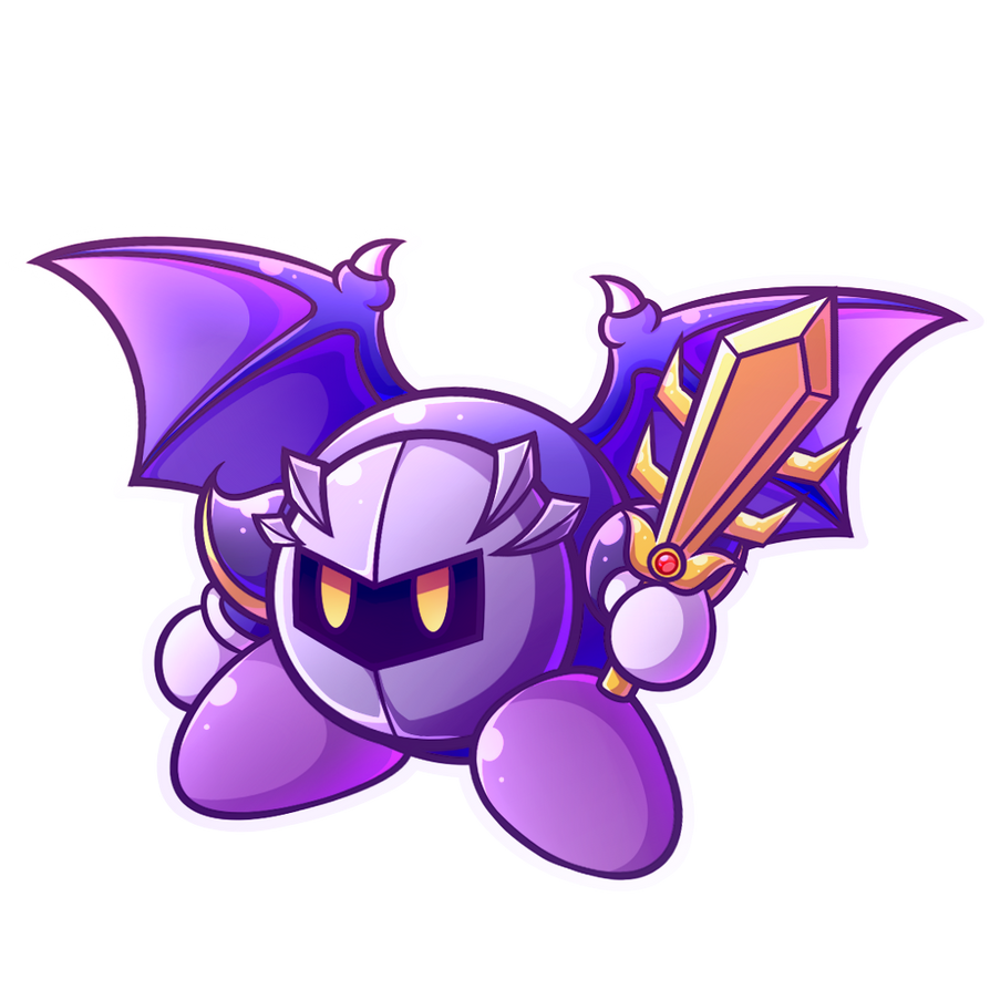 Meta Knight sticker by MegaBuster182 on DeviantArt
