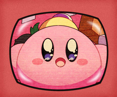 Kirby - 90's anime style