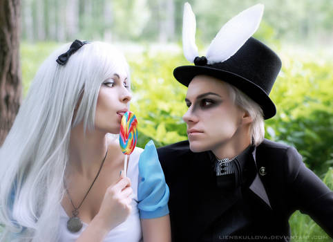 Alice and March Hare (cosplay)