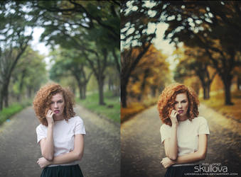 Autumn Portrait Retouch