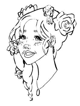 Flower Girl (Inks)