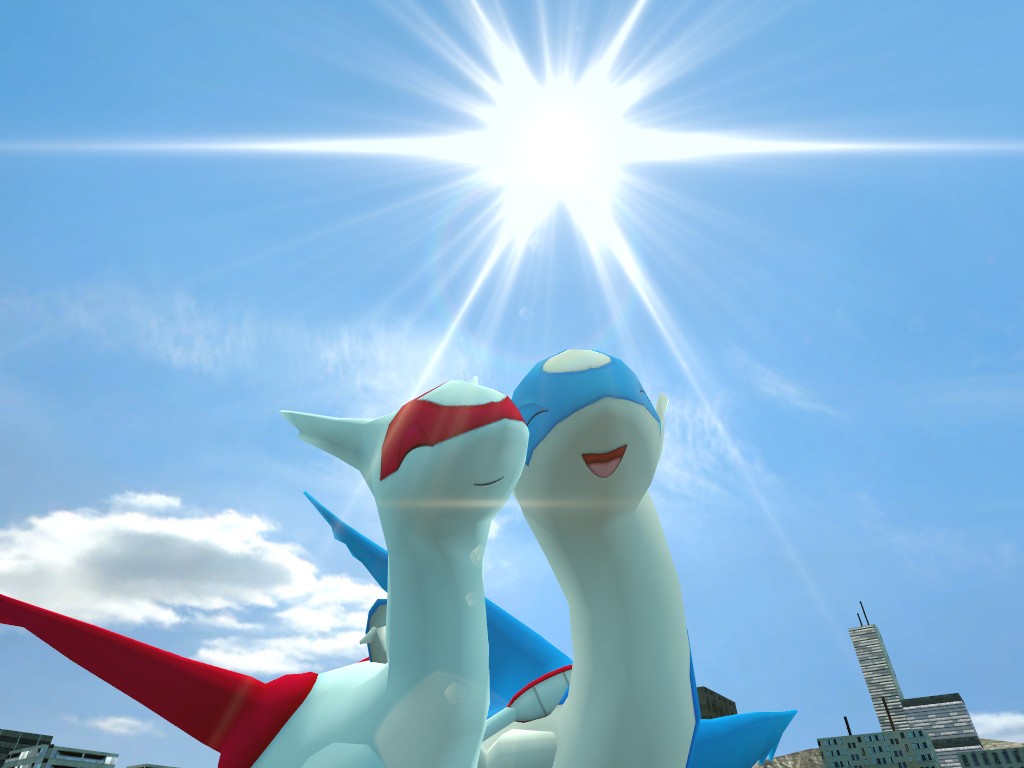 Latias and Latios sun