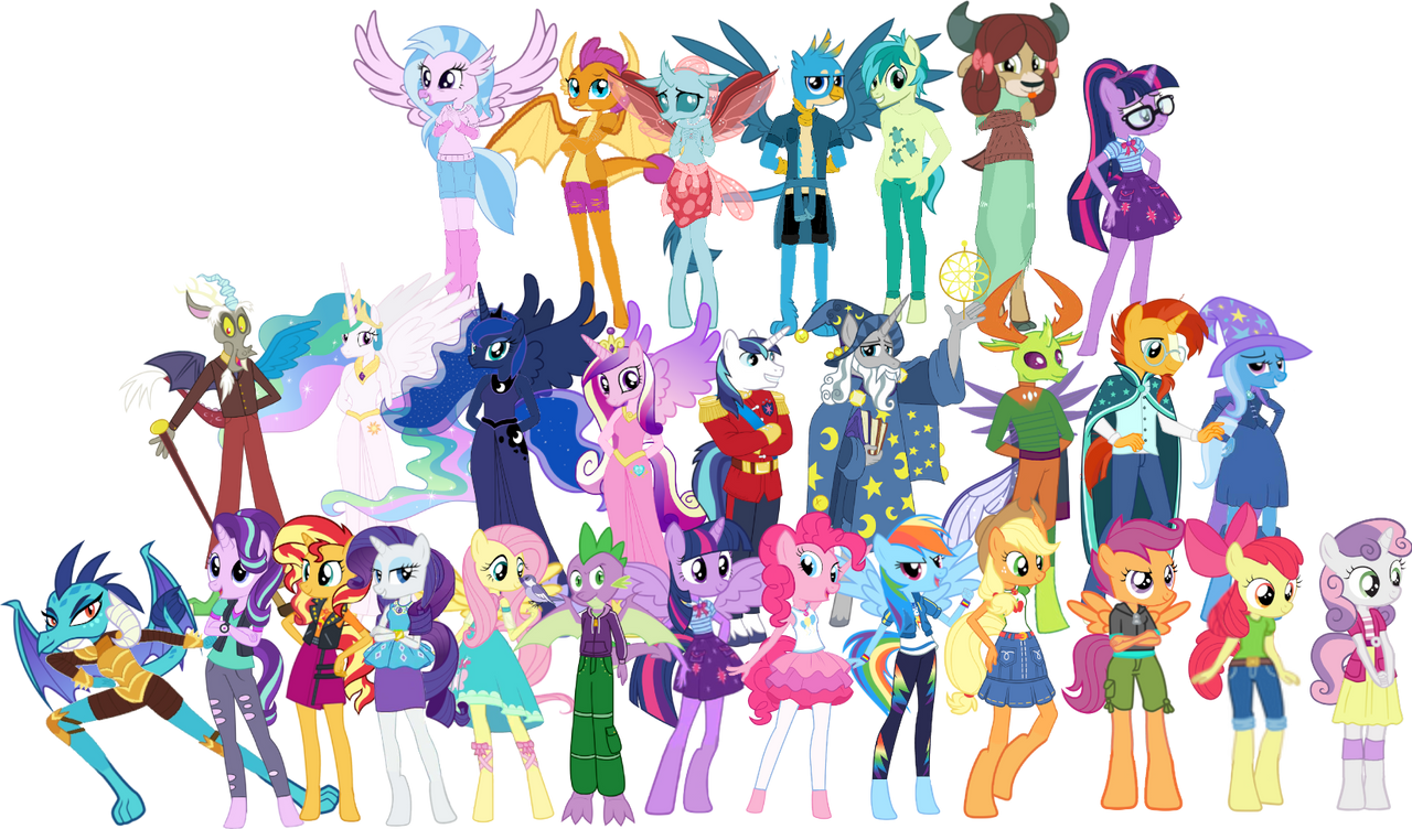 Mlp Magic Types MLP Friendship is Magic Cast by UltimateSmasher750 on DeviantArt