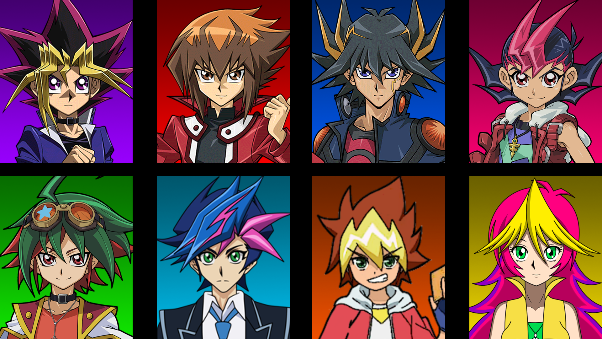 Yu-Gi-Oh! Protagonists Wallpaper 1080p Full HD [UPDATED] : r/yugioh