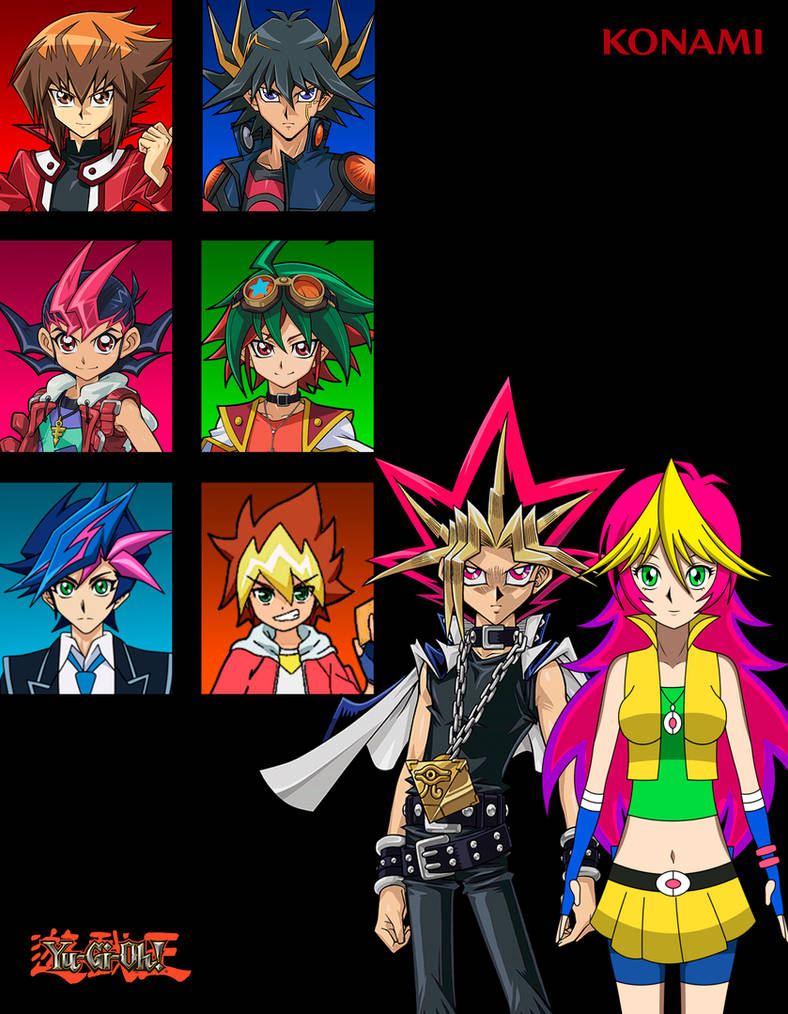 Yu Gi Oh Protagonists Poster with My OC By Luna Minami On DeviantArt yu-gi-oh-protagonists-poster-with-my-oc-by-luna-minami-on-deviantart