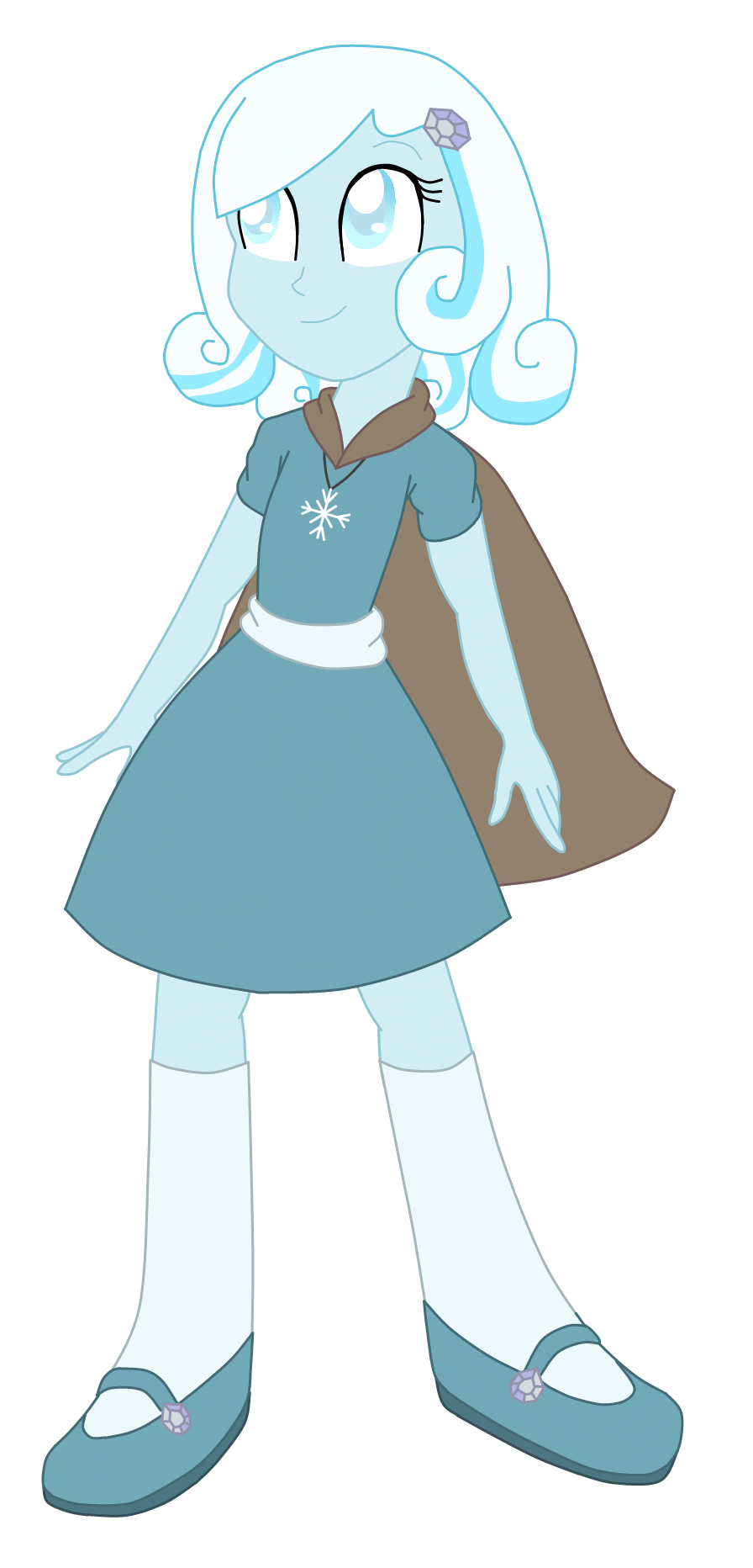 Snowdrop in Equestria Girls