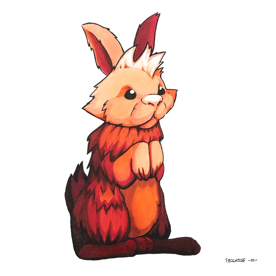 Fuzzee Drawing Fuzzy by PESCAJOE on DeviantArt