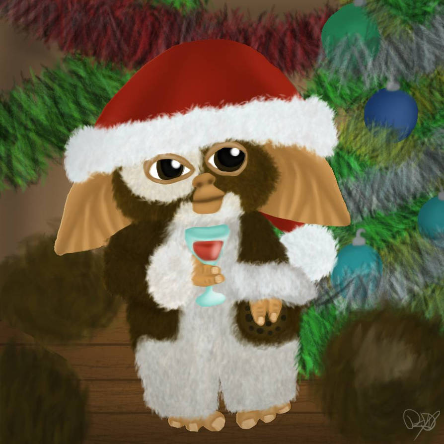 A very Gremlin Christmas by Rainy-Artworks on DeviantArt