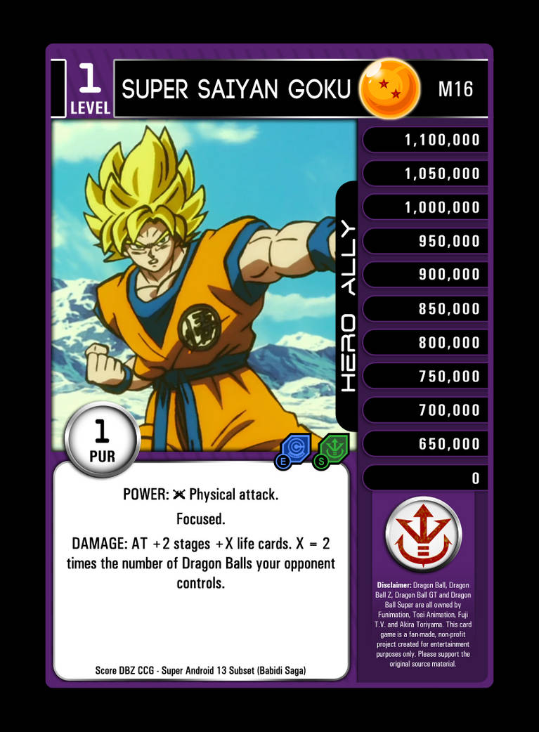 M16 - Super Saiyan Goku by Daveyy49 on DeviantArt