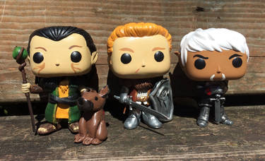 Custom FunkoPOP- Dragon Age Surana, Cullen, Fenris