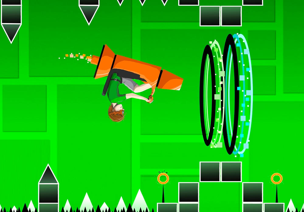 Geometry Dash - Rocket by EolSB on DeviantArt