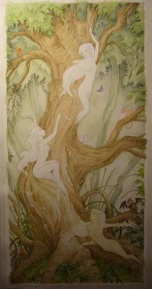 The-Dryad-Tree-WIP-update by Raafke-Sketch