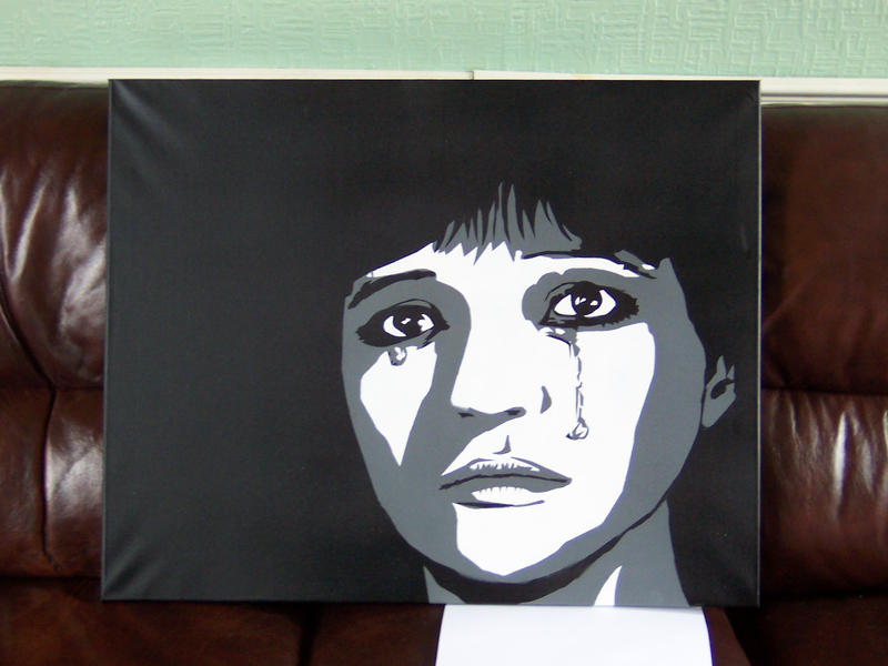 Anna Karina Stencil