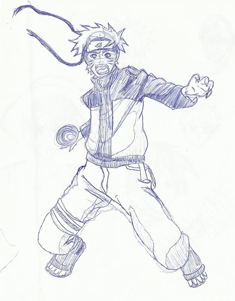 Naruto Pen Sketch