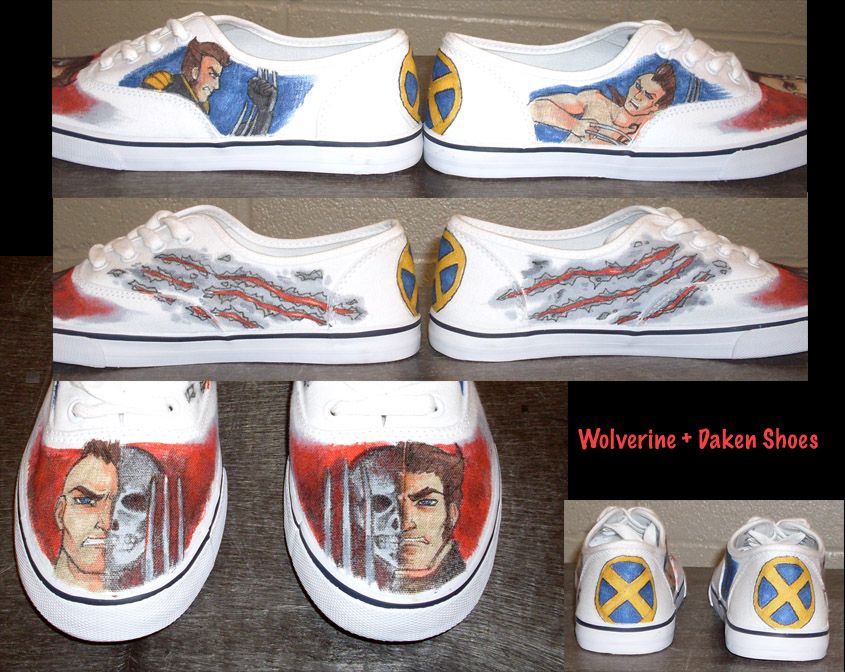 Wolverine and Daken Shoes