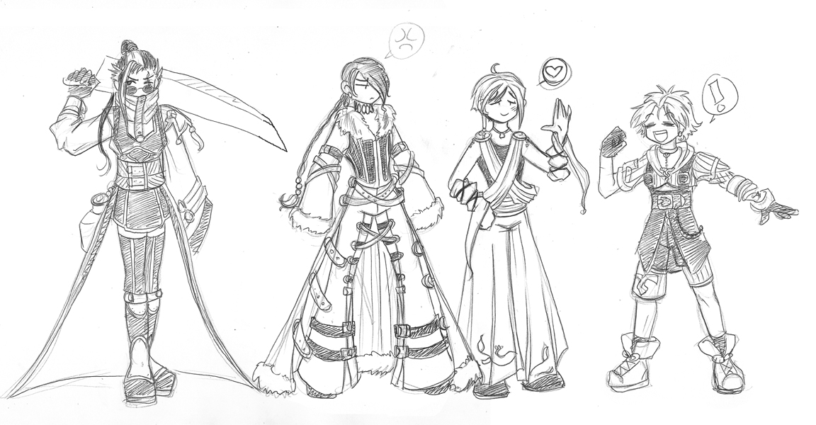 FFX- Genderbender team