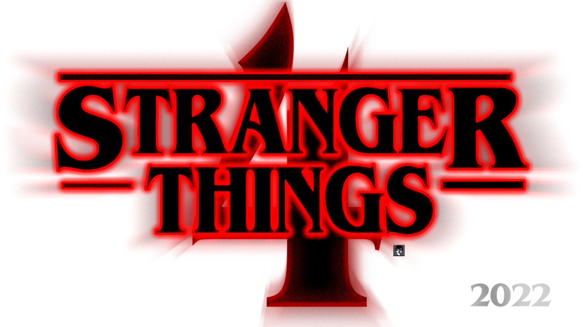 STRANGER THINGS S4 LOGO PNG 2022 HD BLACK by Andrewvm on DeviantArt