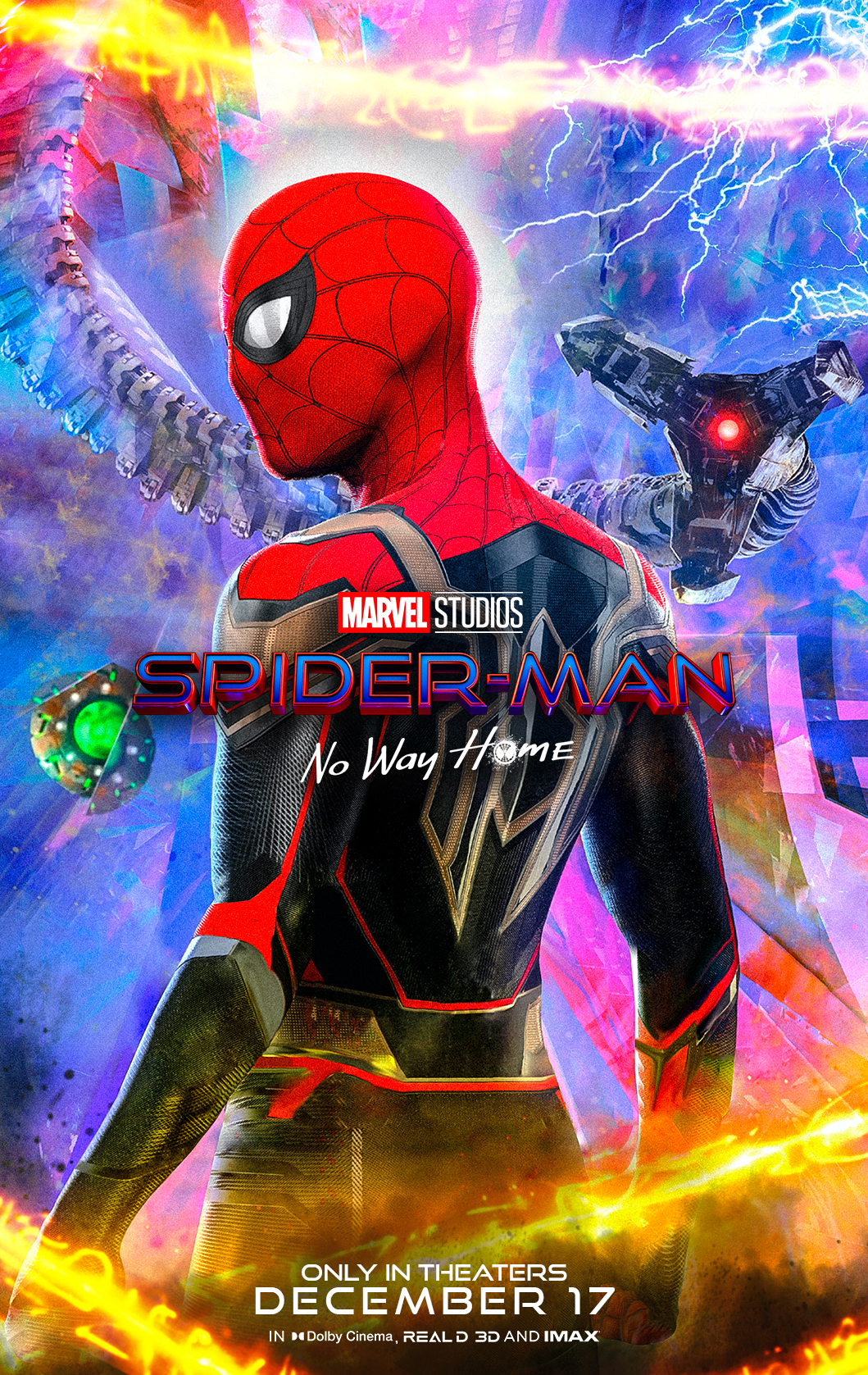 Spider Man No Way Home Teaser poster HD 2021 by Andrewvm on DeviantArt