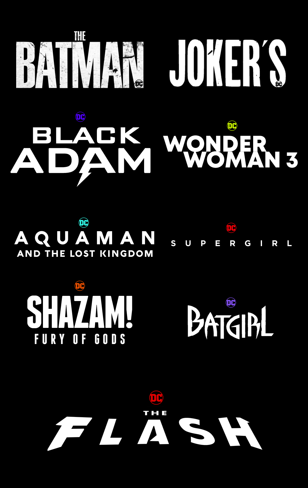 DC MOVIES LOGOS VECTOR PNG 20222024 by Andrewvm on DeviantArt