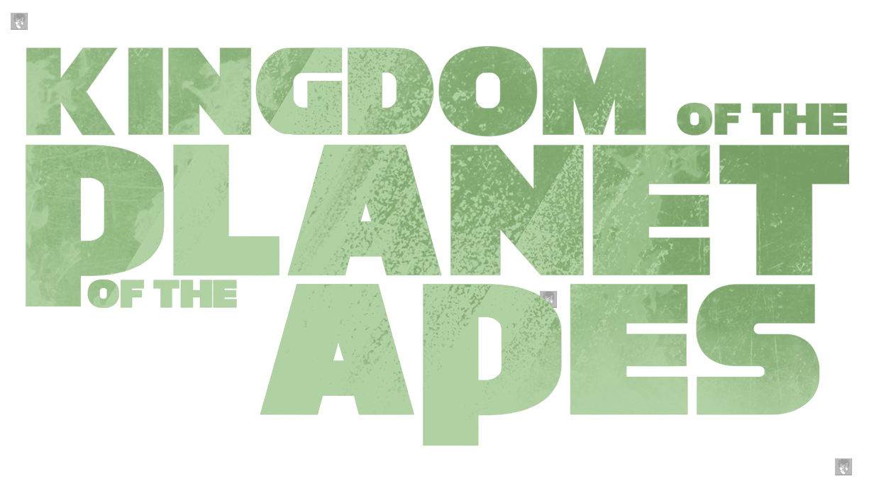 KINGDOM OF THE PLANET OF THE APES Logo PNG 2024 by Andrewvm on DeviantArt