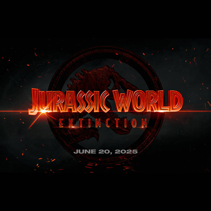 JURASSIC WORLD EXTINCTION 2025 Logo PNG by Andrewvm on DeviantArt