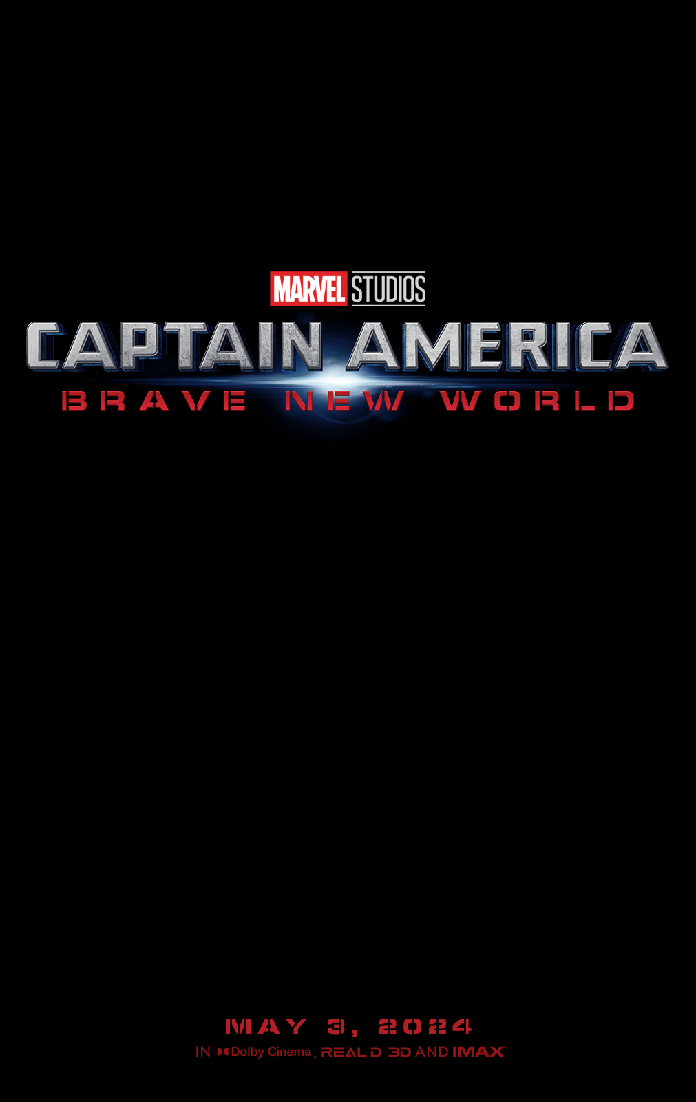 CAPTAIN AMERICA BRAVE NEW WORLD Teaser Poster 2025 by Andrewvm on