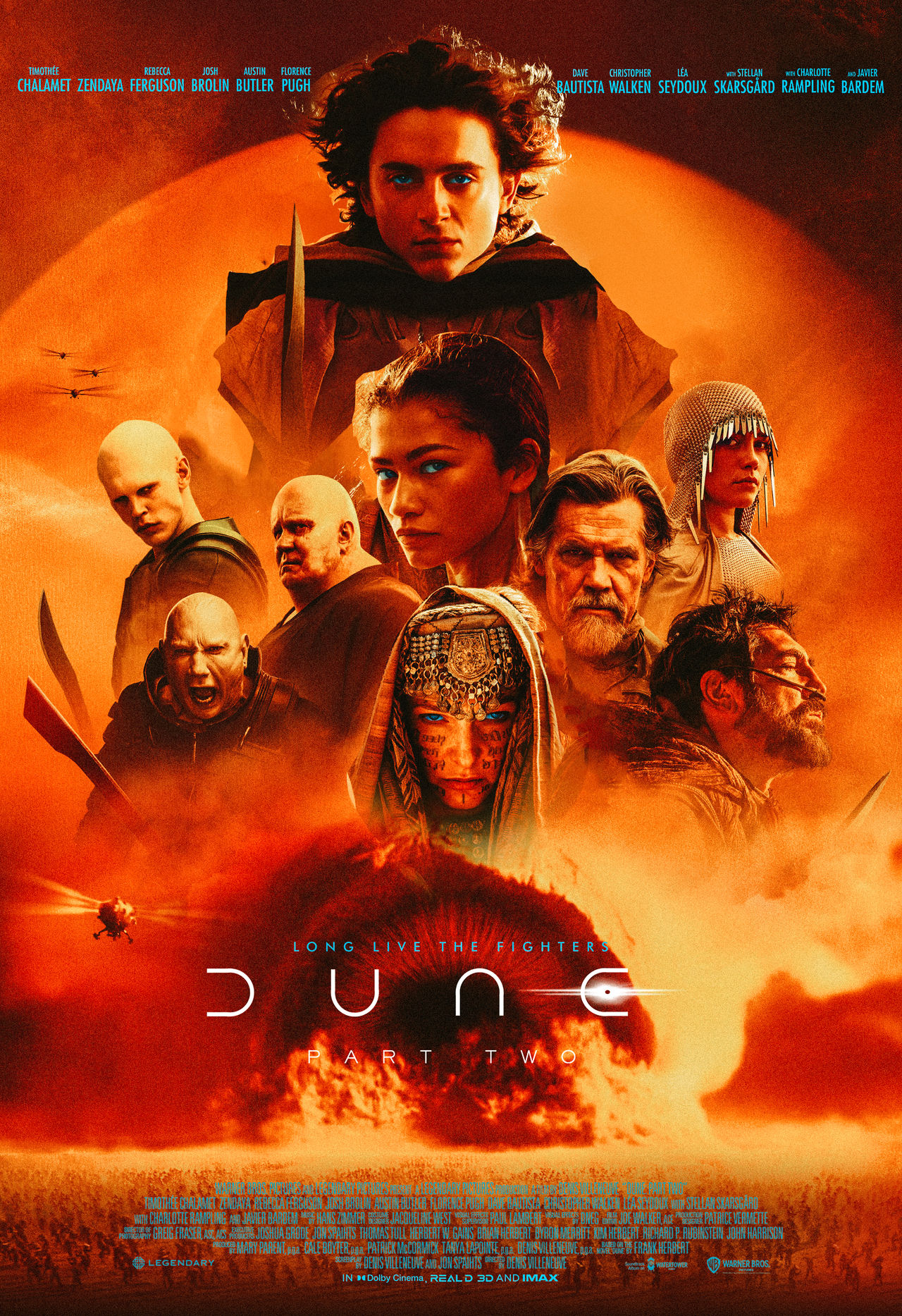 Dune-part-2-poster-fixed by Andrewvm on DeviantArt