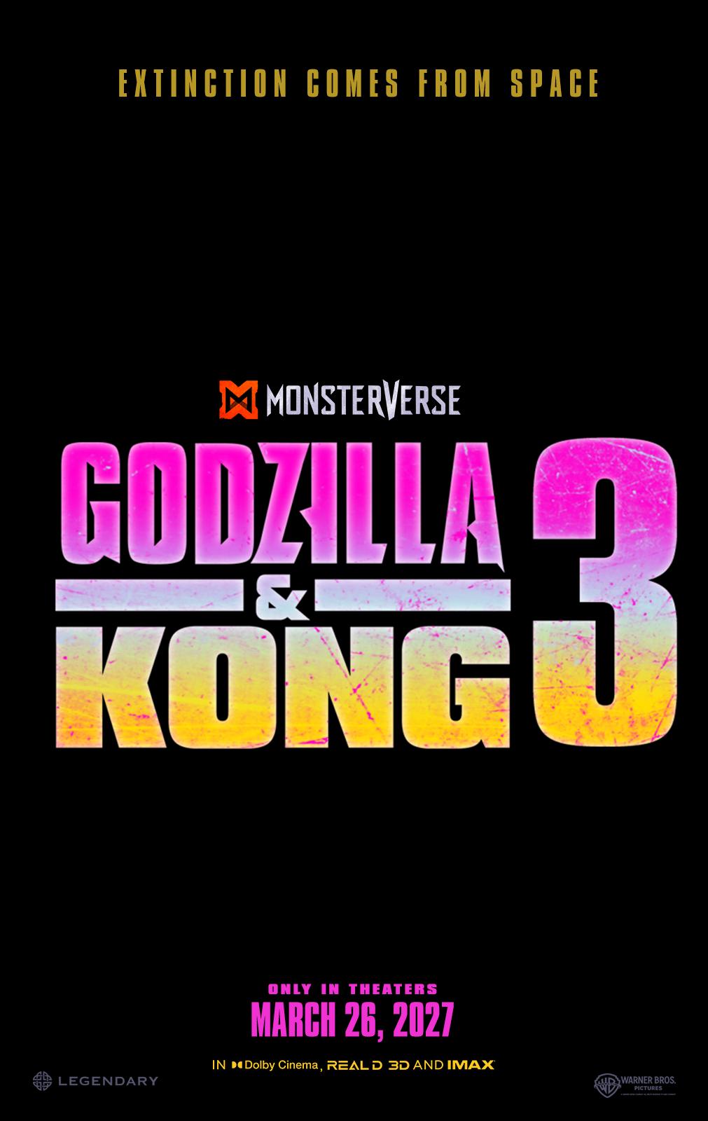 GODZILLA VS KONG 3 TEASER POSTER DATE 2027 By Andrewvm On DeviantArt Godzilla vs kong 3 teaser poster date 2027 by andrewvm on deviantart