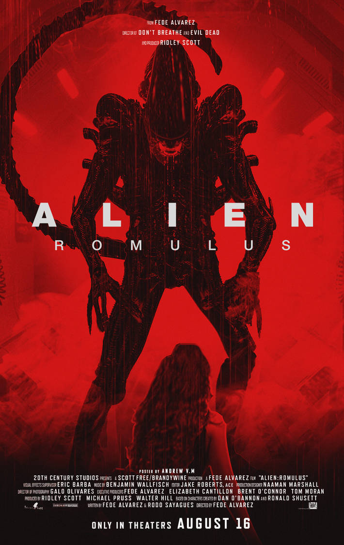 ALIEN ROMULUS POSTER 2024 HD by Andrewvm on DeviantArt