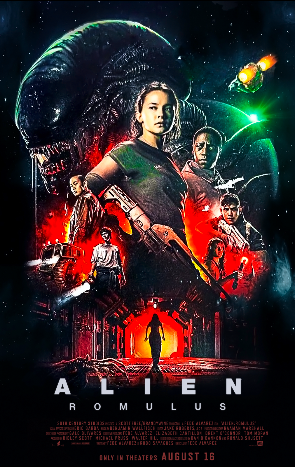 ALIEN ROMULUS POSTER ALL 2024 HD by Andrewvm on DeviantArt
