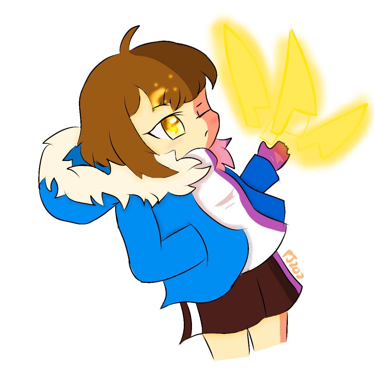 Swapshift Swapshift!Frisk 'Wanna Have a Bad Time?' by PJ202 on DeviantArt