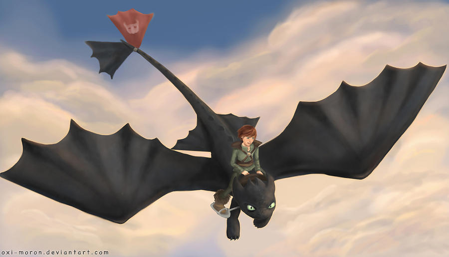 Toothless and Hiccup