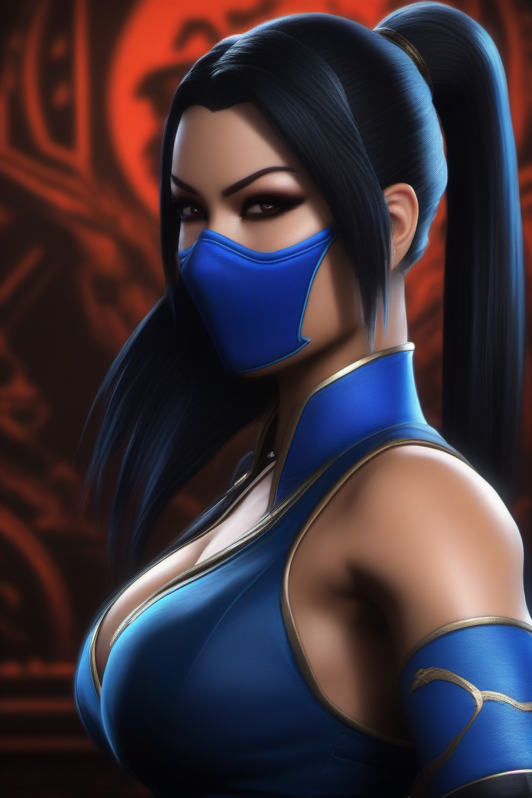 Ultimate Mortal Kombat 3 - Kitana by JhonatasBatalha on DeviantArt