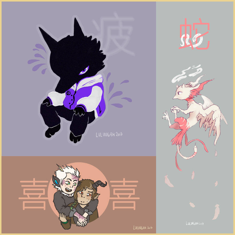 AF / / / Day 1 - 3 by Luluugah