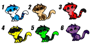 (CLOSED) 2 points Cats Adoptables batch