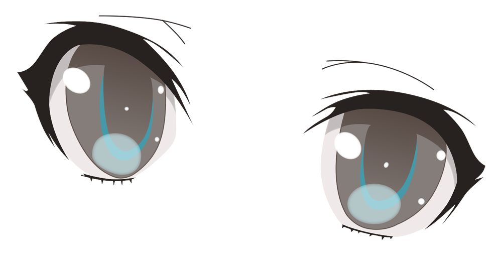 Anime eyes by DestinyBlue on DeviantArt