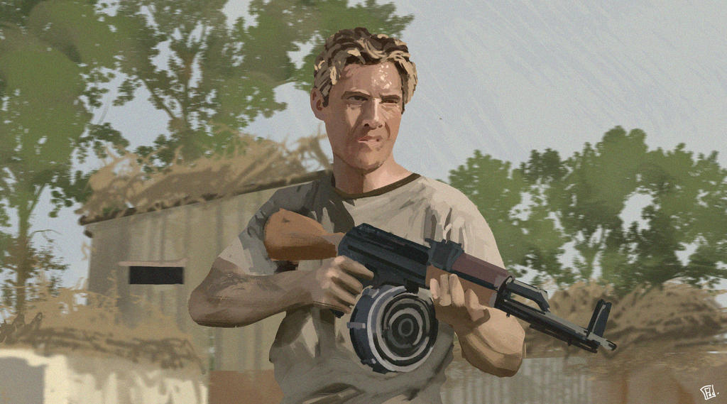 Rust - true detective by CarabARTS on DeviantArt