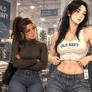 June - Shopping for new clothes