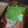 Grass-fed Leather Leaf Bag