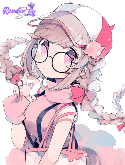 Anime girl- render by SeniThao on DeviantArt