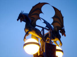 Stock 231: Dragon lamp