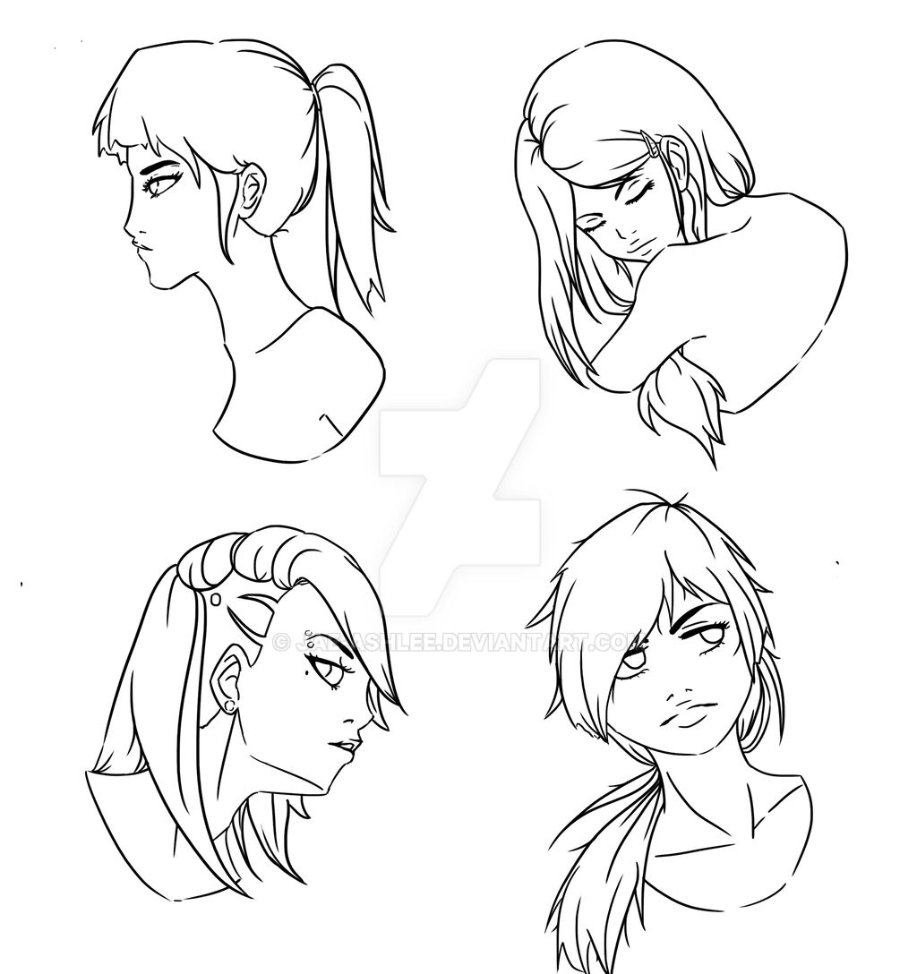 Bust Shots 1 by jae-ashlee on DeviantArt