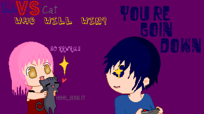 Ikuto Vs Cat-Who will win?