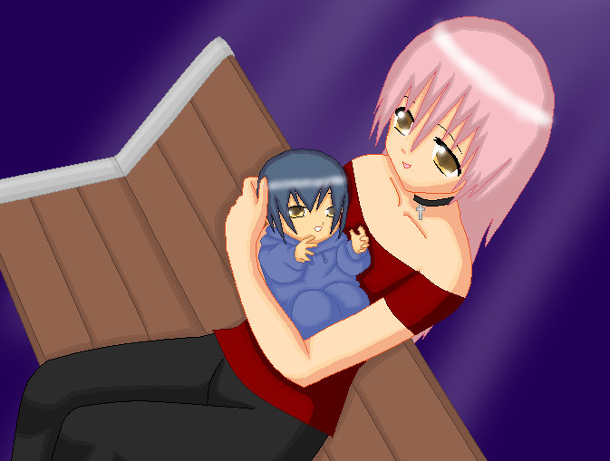 Amu and Ikuto's Child- Yoru