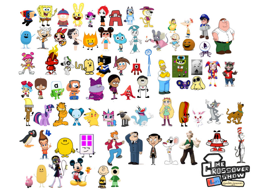 80 Characters in The Crossover Show (FIXED) by MHSFan on DeviantArt