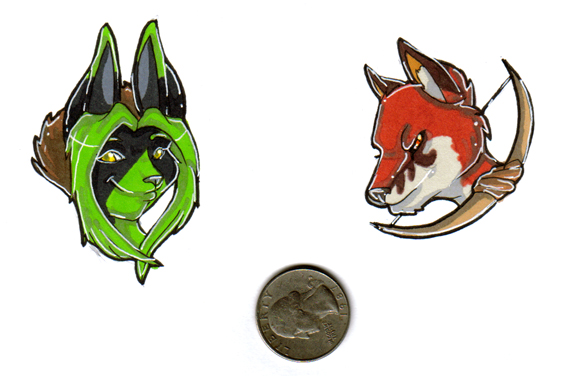 Commission - JPA Tiny Badges